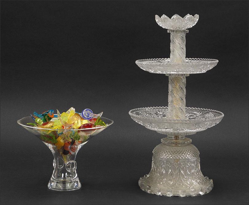 A Collection of Decorative Glass Items. (1 of 8)
