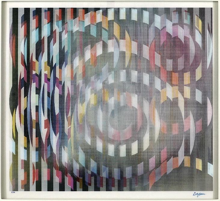 Yaacov Agam (Israeli, B. 1928) Title Unknown. (1 of 8)
