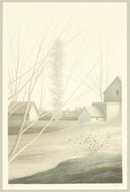 Robert Kipniss (American, B. 1931) Looking Through. (1 of 2)