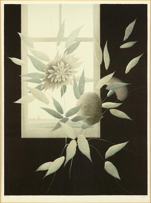 Robert Kipniss (American, B. 1931) Studio Flowers. (1 of 2)