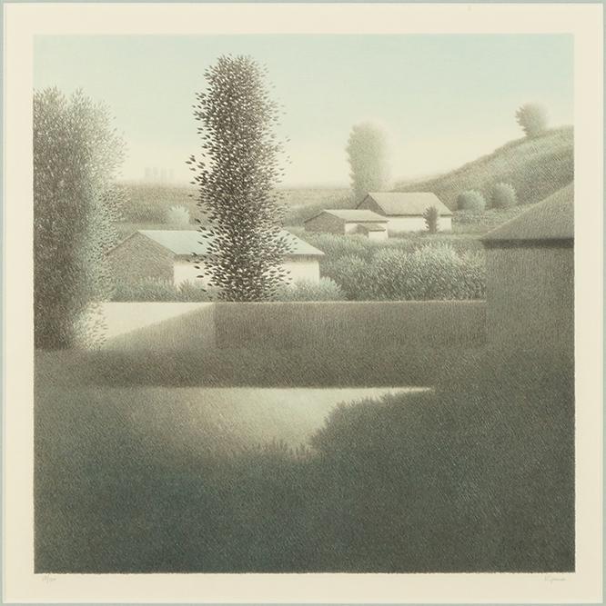 Robert Kipniss (American, B. 1931) Neighbors V. (1 of 2)