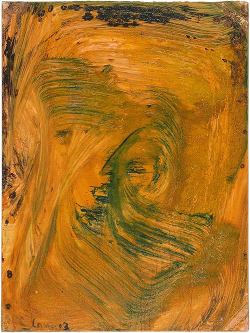 Matt Lamb (American, 1932-2012) Composition in Orange (1 of 1)