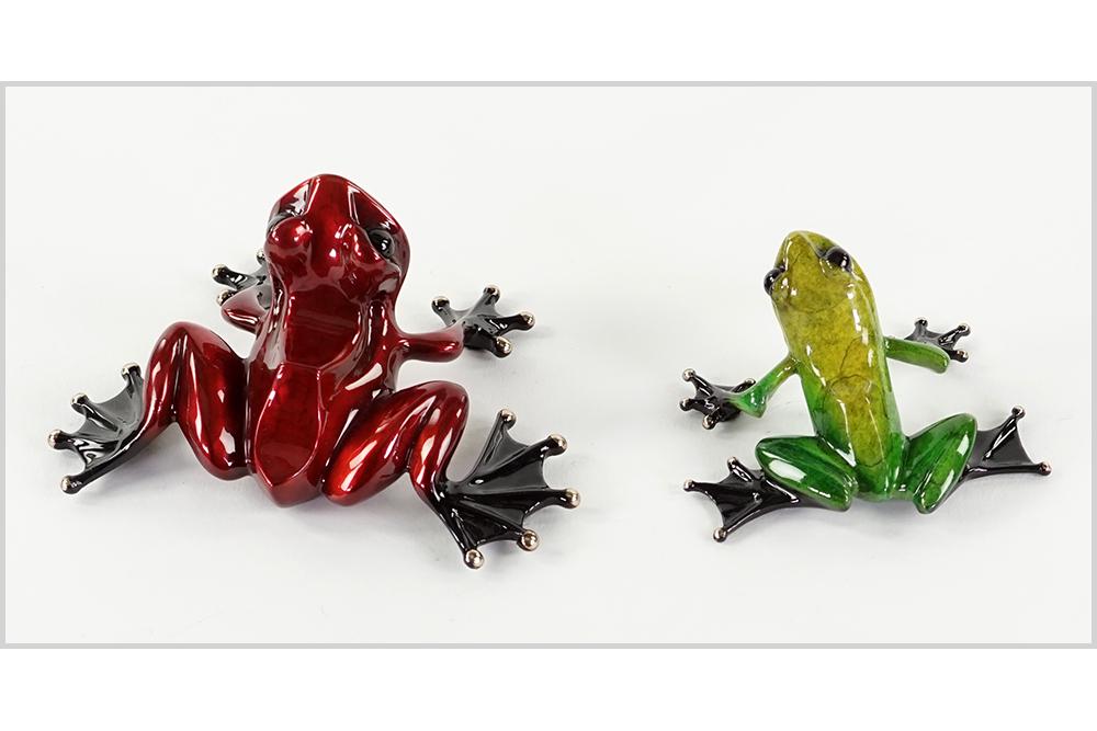 Tim Cotterill (British, B. 1950) Two Frogs. (1 of 2)