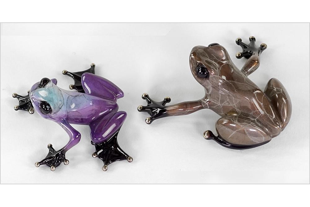 Tim Cotterill (British, B. 1950) Two Frogs. (1 of 2)