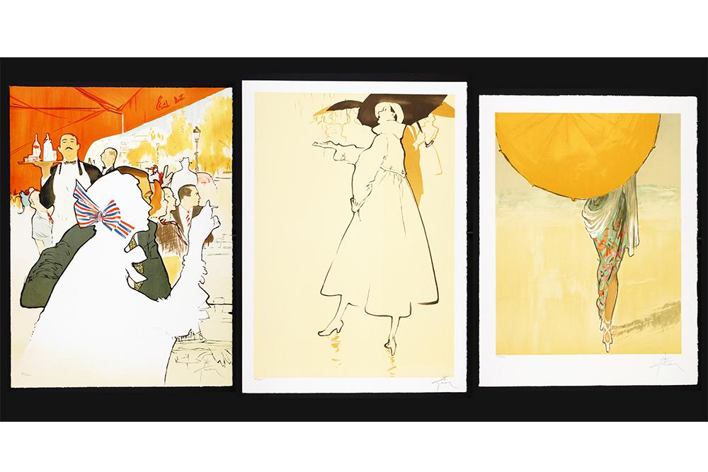 Rene Gruau (Italian, 1909-2004) Three Color (1 of 1)