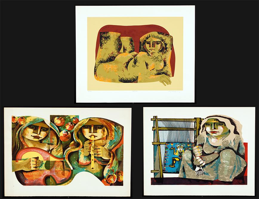 Jorge Dumas (Uruguayan, 1928-1985) Three Color (1 of 1)