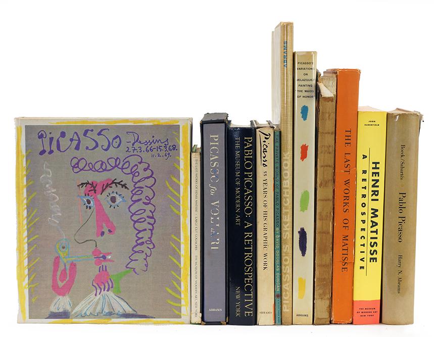 A Collection of Books on Picasso and Matisse. (1 of 16)