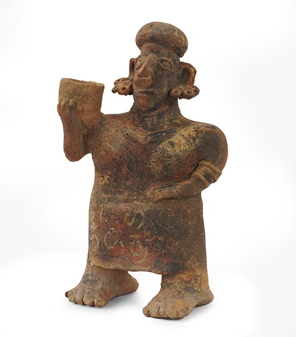 Pre-Columbian Pottery Figure. (1 of 10)