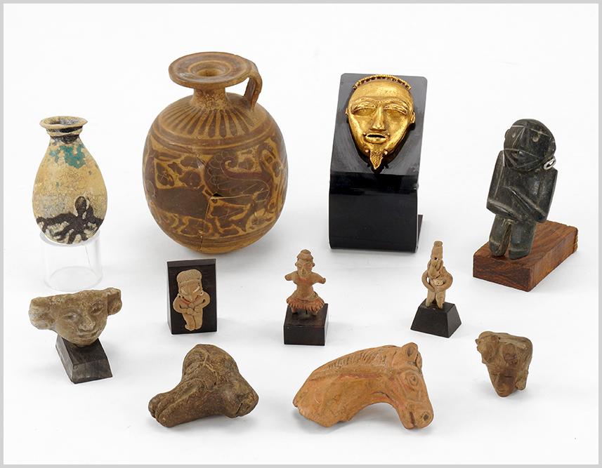 Collection of Pre-Columbian Items. (1 of 1)
