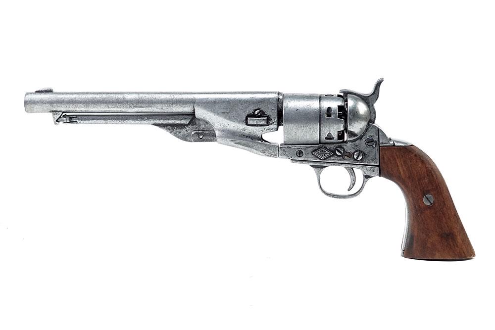 BKA 218 Replica Civil War Non Firing Revolver Colt 1860: BKA 218 Replica Civil War Non Firing Revolver Colt 1860 Black Powder. Featuring a BKA 218 Replica Civil War Non firing PROP GUN Revolver Colt 1860 .45 Black Powder. An exact weight and size of the Col