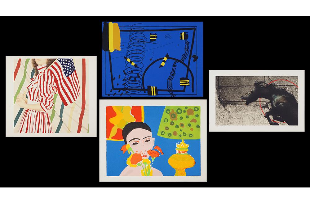 A Collection of Prints.: A Collection of Prints. Including color serigraphs by John Grillo and Bill Taggart, and color lithographs by Michael Jay Knigin and Anderson. All pencil signed lower right and numbered from editions o