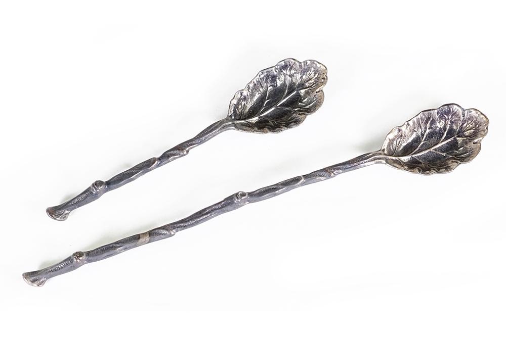 Two Buccellati Sterling Silver Spoons. (1 of 1)