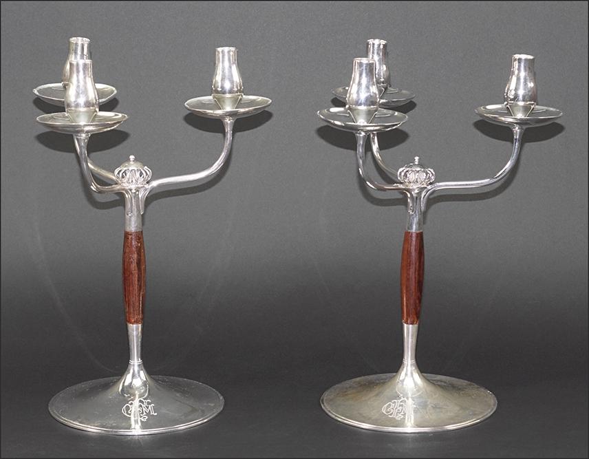 A Pair of Danish Axel Salomonsen Sterling Silver (1 of 10)
