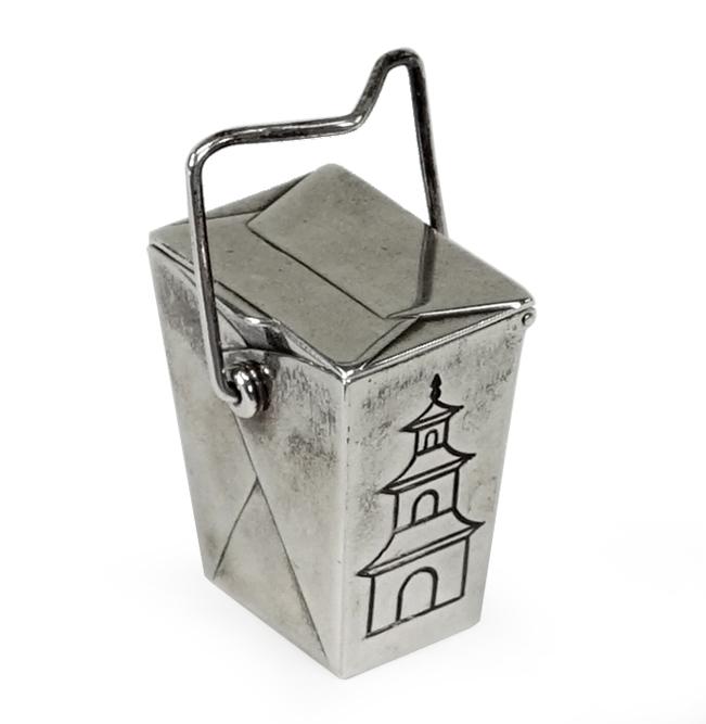 A Tiffany & Company Sterling Silver Pill Box. (1 of 1)