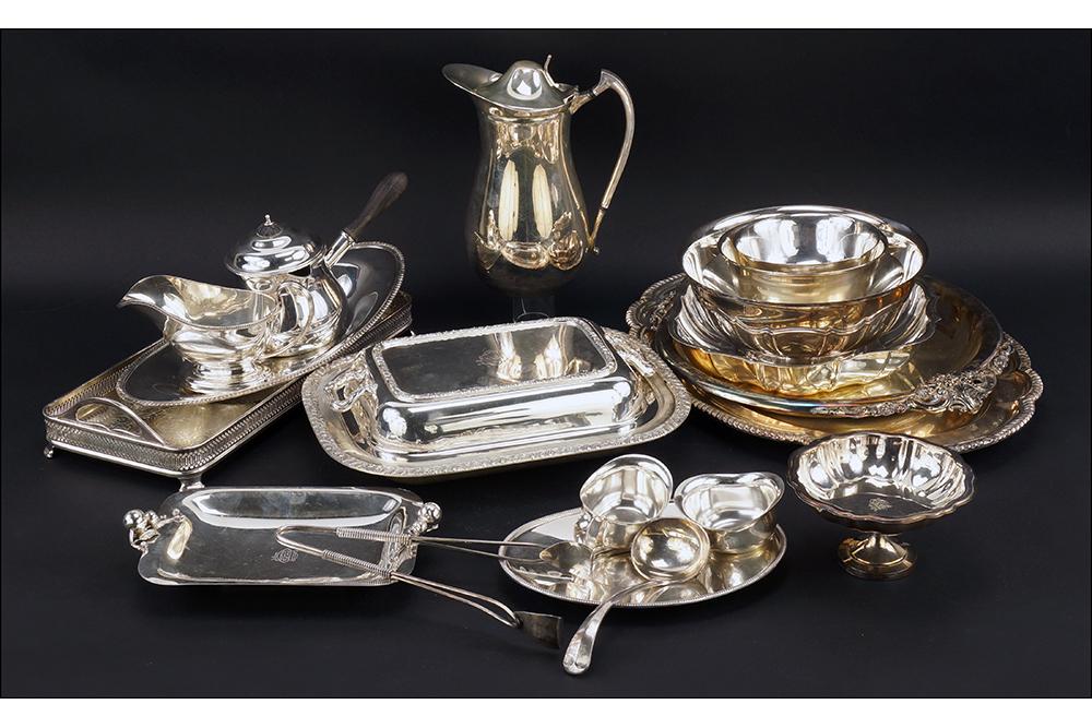 A Collection of Silverplate Table Articles. (1 of 2)