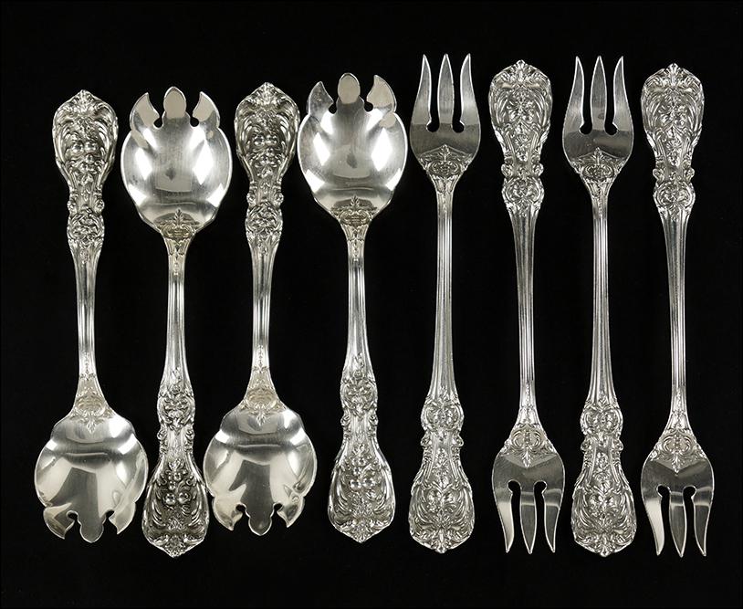 A Collection of Reed & Barton Sterling Silver Flatware. (1 of 1)