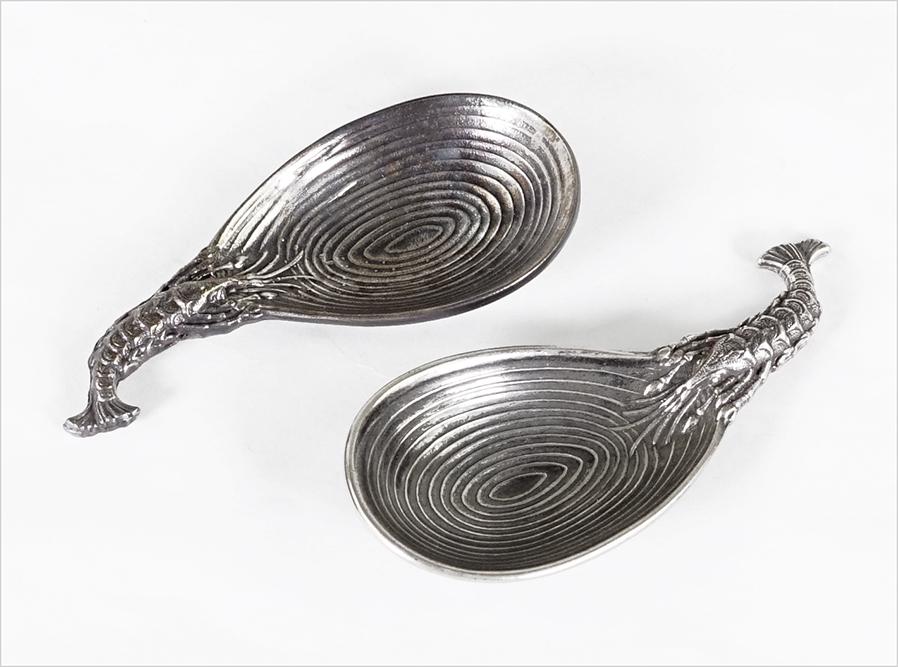 A Pair of Buccellati Sterling Silver Spoons. (1 of 1)