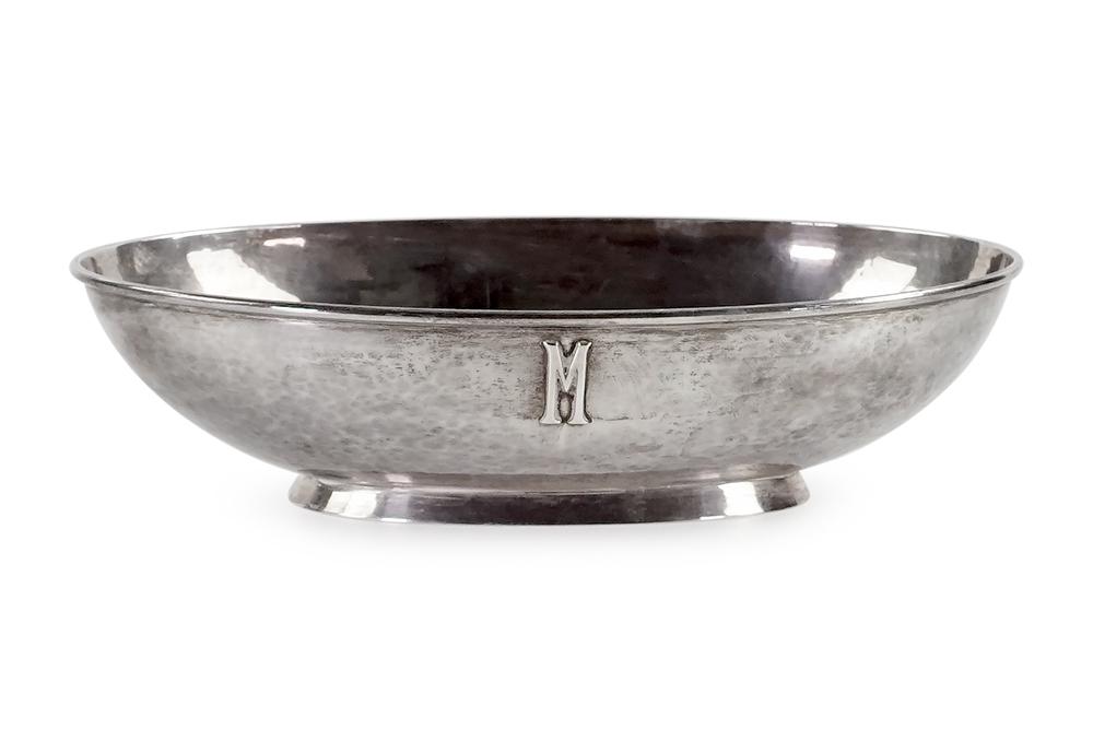 A Kalo Sterling Silver Oval Bowl. (1 of 1)