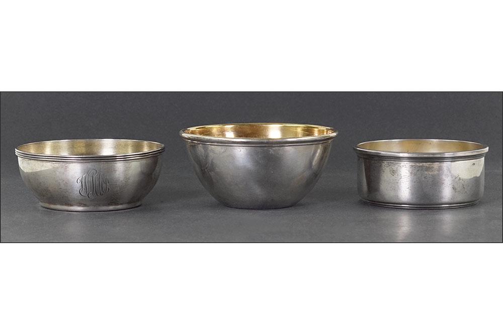 Three American Sterling Silver Bowls. (1 of 1)