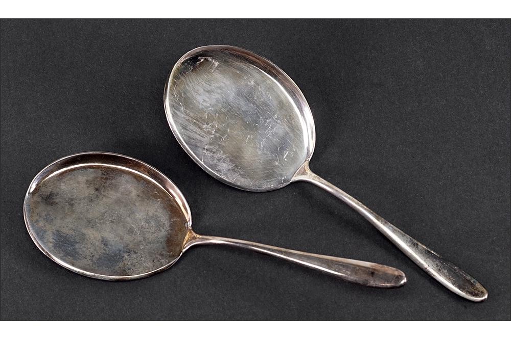 A Pair of Buccellati Sterling Silver Serving Pieces. (1 of 1)