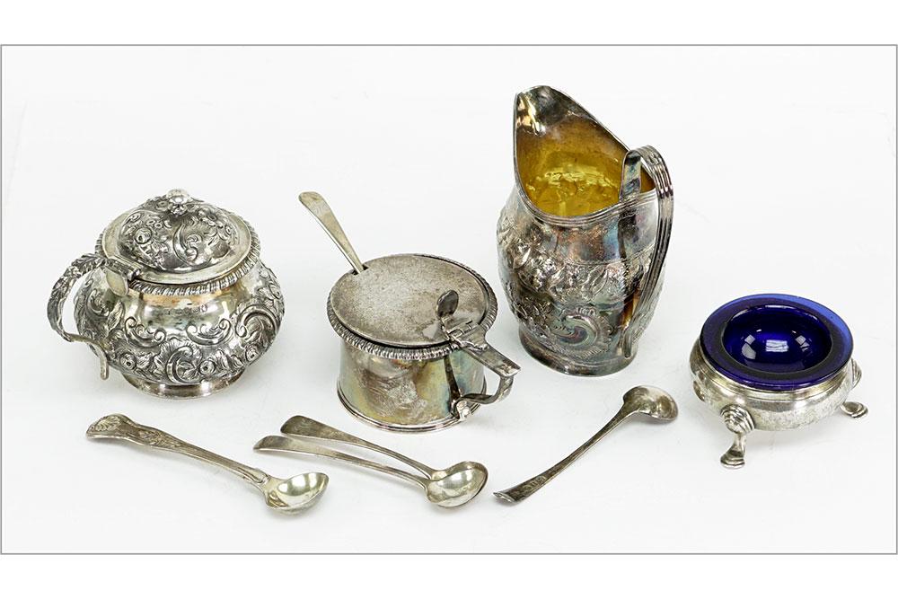 A Collection of English Georgian Silver. (1 of 1)