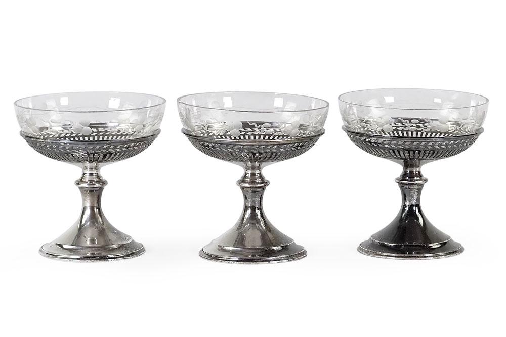 A Set of Twelve Wilcox & Wagoner Sterling Silver (1 of 2)