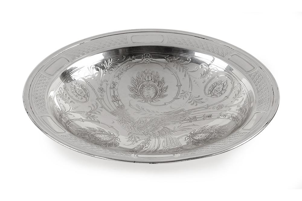 A Tiffany & Company Sterling Silver Round Bowl. (1 of 6)