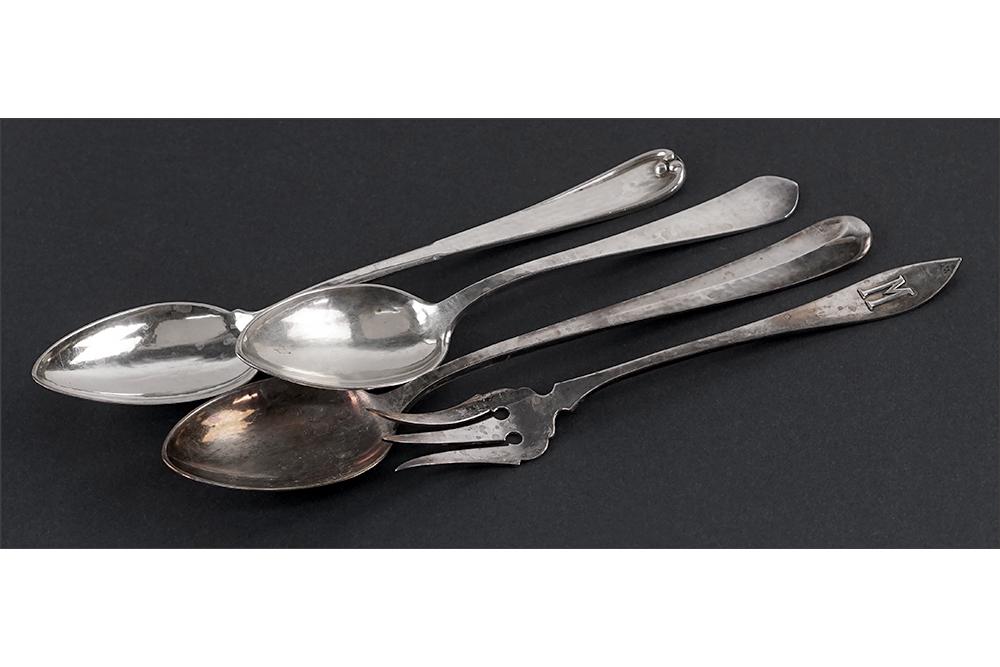 Four Kalo Sterling Silver Serving Pieces. (1 of 1)