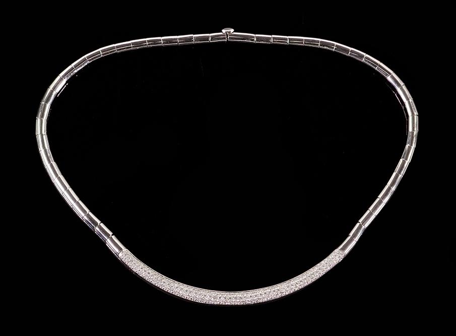 An H. Stern Pave Diamond Necklace. (1 of 1)
