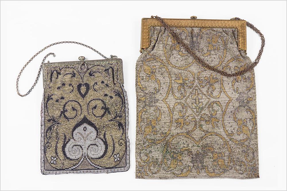 Two French Art Deco Beaded Evening Bags. (1 of 1)