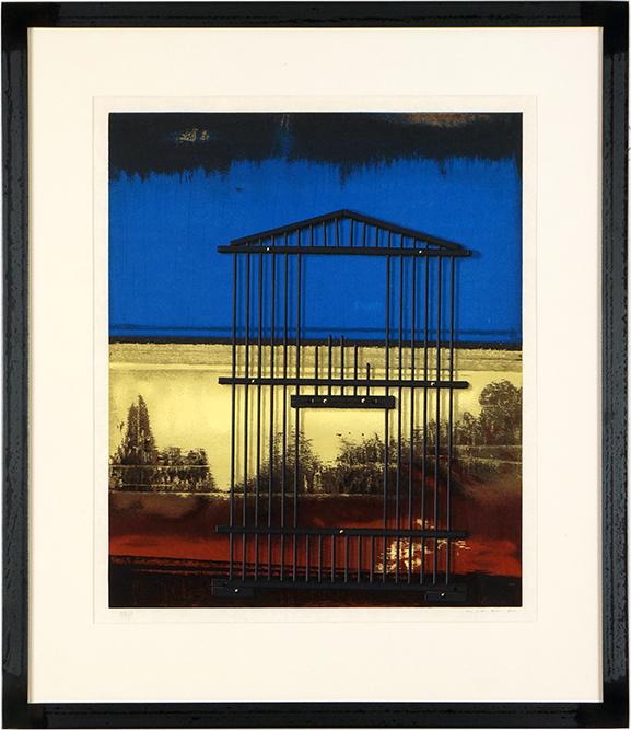 Max Ernst (German, 1891-1976) Dente Prompte, Plate X.: Max Ernst (German, 1891-1976) Dente Prompte, Plate X. Color lithograph, 1969, pencil signed lower right and numbered 22/70, on Japan paper. Ref: Brusberg 144, X. Provenance: Richard Gray, Chicago 18 1