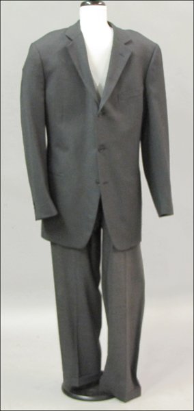 ERMENGILDO ZEGNA WOOL JACKET.: ERMENGILDO ZEGNA WOOL JACKET. Together with a pair of Luciano Barbera grey wool pants Jacket size Italian 58