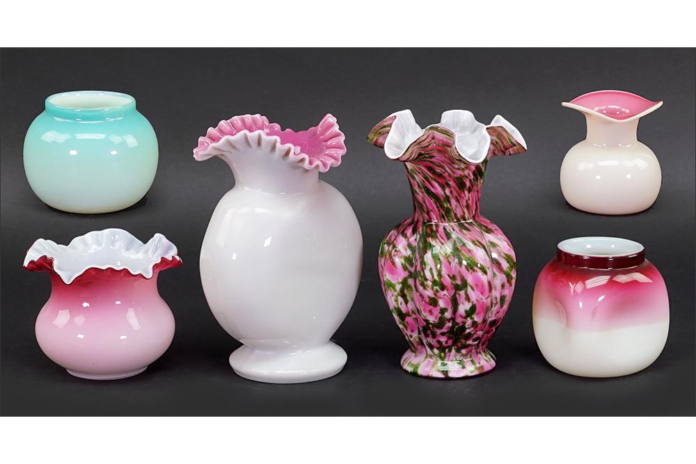 A Collection of Cased Glass. (1 of 1)