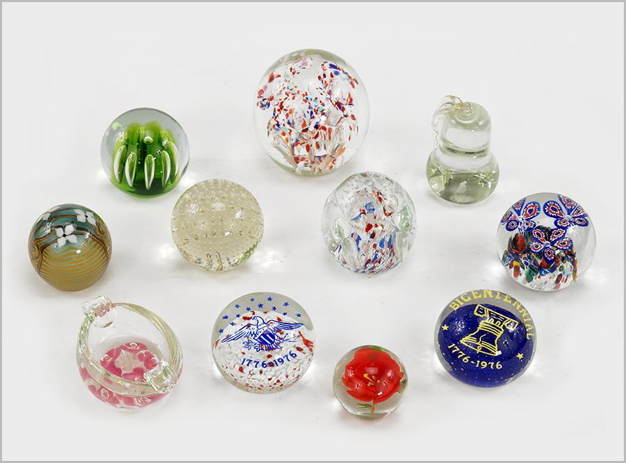 A Collection of Paperweights. (1 of 1)
