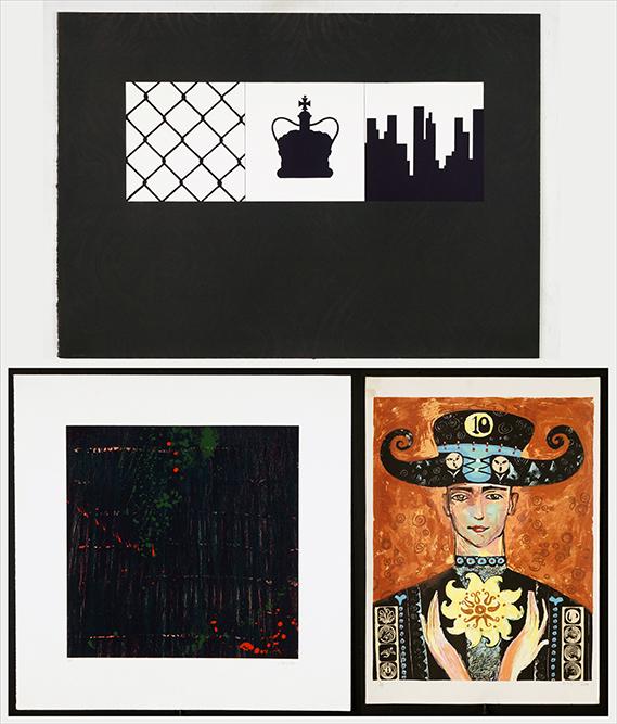 Pat Steir (American, B. 1938) Untitled. (1 of 7)