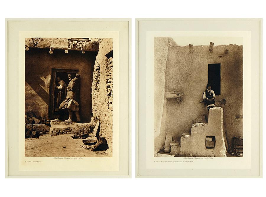 Edward Curtis (American, 1868-1952)  Two Photogravures. (1 of 1)