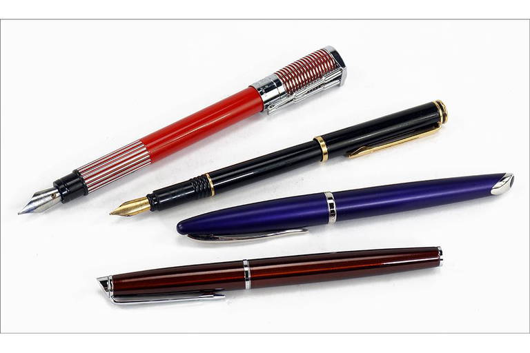 Waterman Fountain Pens And Ballpoint Pens.