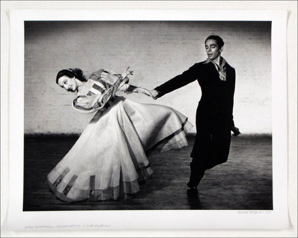 BARBARA MORGAN (AMERICAN 1900-1992) DORIS HUMPH: BARBARA MORGAN (AMERICAN 1900-1992) DORIS HUMPHREY - SQUARE DANCE (WITH WEIDMAN). Gelatin silver print, 1938, printed in 1980; Signed, dated and titled in ink in the lower margin; Additionally signed,