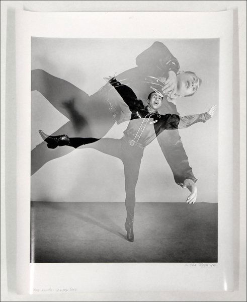 BARBARA MORGAN (AMERICAN 1900-1992) JOSE LIMON: BARBARA MORGAN (AMERICAN 1900-1992) JOSE LIMON - COWBOY SONG. Gelatin silver print, 1944, printed in 1980; Signed, dated and titled in ink in the lower margin; Additionally signed, dated and titled in