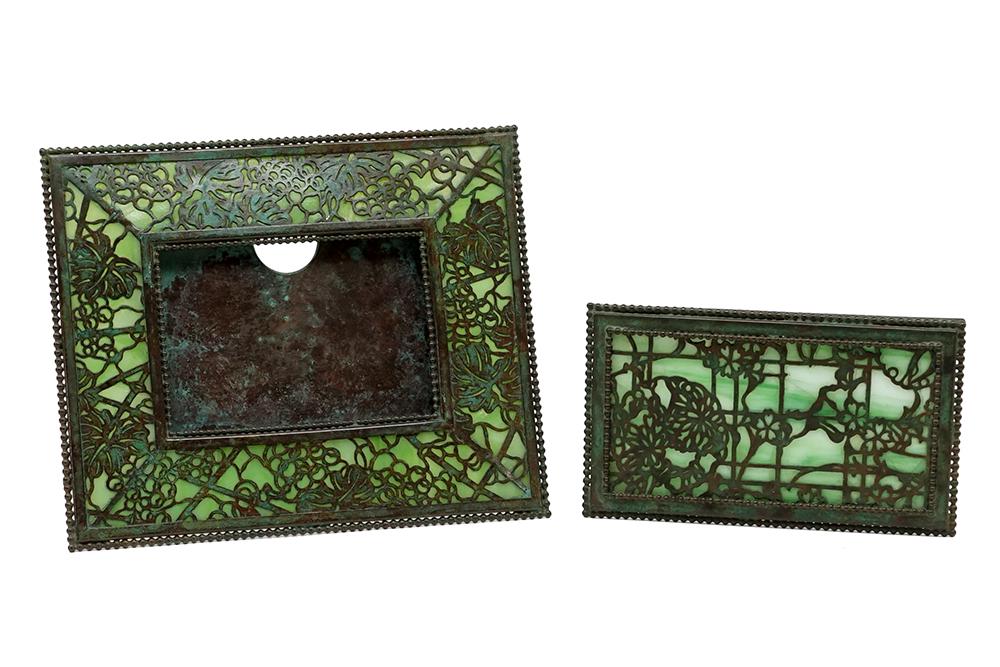 A Tiffany Studios Bronze Calendar Frame in the (1 of 9)