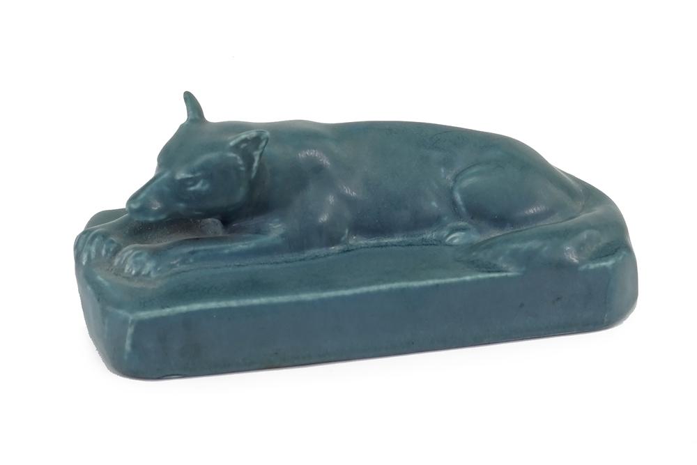 A Rookwood Pottery Paperweight. (1 of 4)