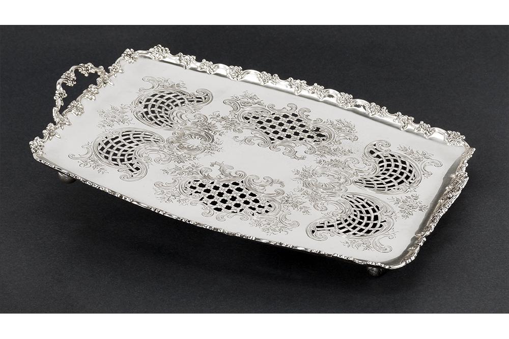 A Tiffany & Company Makers Sterling Silver Dish. (1 of 2)