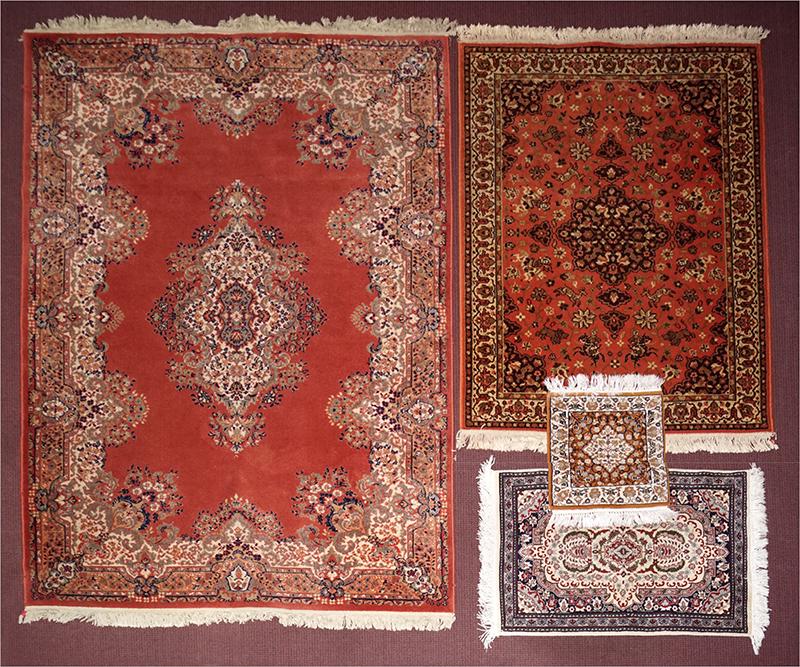 Two Belgian Machine Made Rugs. (1 of 1)