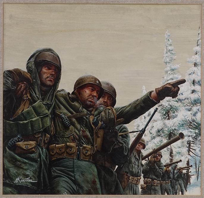 Mort Kunstler (American, B. 1931) General Rose at the (1 of 3)