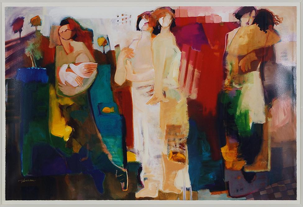 Abrishami Hessam (Iranian, B. 1951) Boundless (1 of 4)