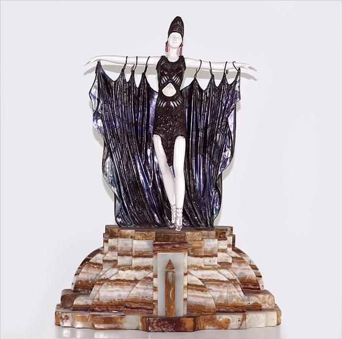 An Art Deco Style Figure. (1 of 3)