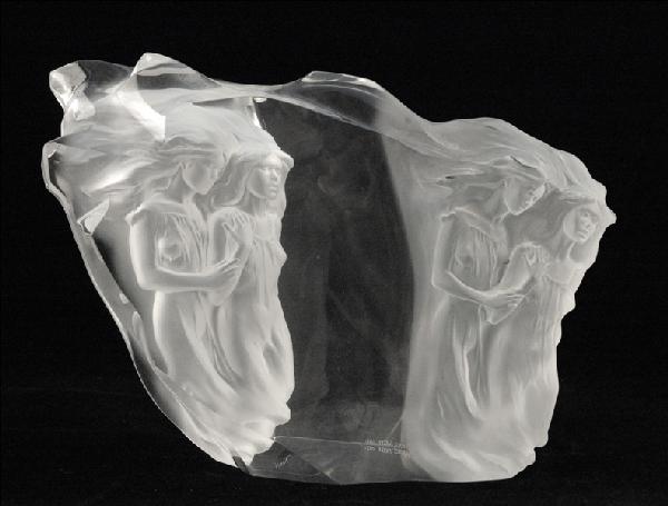 FREDERICK HART (AMERICAN 1943-1999) ILLUMINATA: FREDERICK HART (AMERICAN 1943-1999) ILLUMINATA II (H.125). Acrylic, signed lower left; Additionally signed, dated, numbered and inscribed '1998, F. Hart, A.P. LXXIX/LXXXC C.A.I' H: 13.25" W: 18" D: 7"