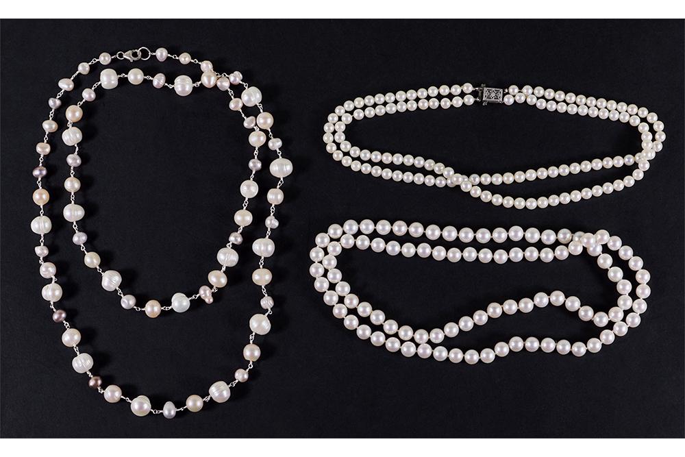 Three Pearl Necklaces. (1 of 1)