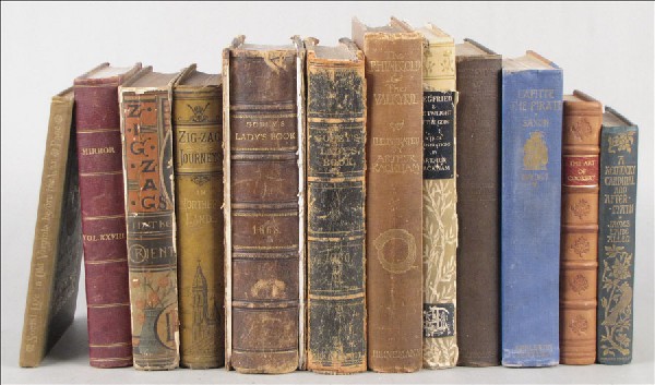 COLLECTION OF 19TH CENTURY LITERATURE.: COLLECTION OF 19TH CENTURY LITERATURE. Including: 'Zig-Zag Journeys in the Orient', 1882; 'Zig-Zag Journeys in Northern Lands', 1887; Two of 'Godey's Lady's Book', 1860, 1868; Richard Wagner, 'The Rhi