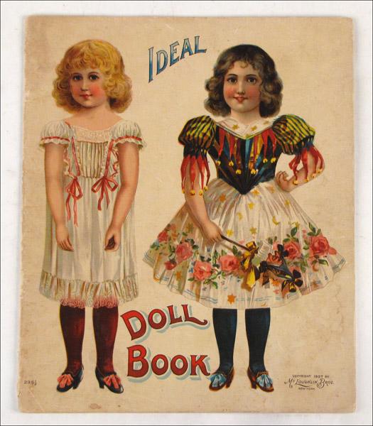 VINTAGE IDEAL DOLL BOOK.: VINTAGE IDEAL DOLL BOOK. 1907, complete, uncut and unpunched